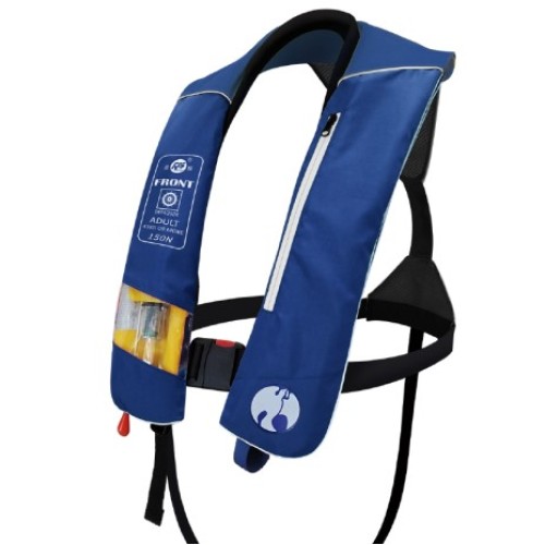 IMPA 330166 LIFE JACKET INFLATABLE F/ADULT, W/LIGHT&WHISTLE MED